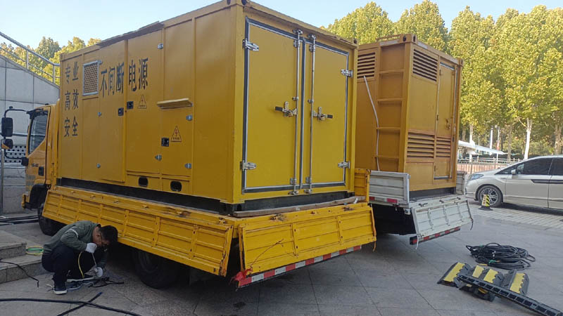 禹会柴油发电机组和UPS电源配合使用时的注意事项